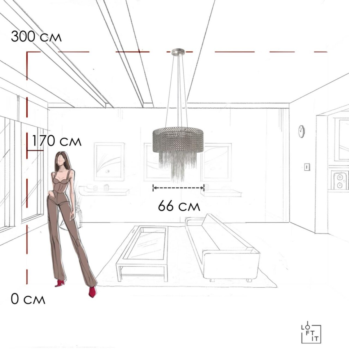 в наличии 10406/660 Подвесная люстра LOFT IT Opera - купить в интернет-магазине Светильники Торг