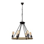 в наличии LOFT1861/6 Подвесная люстра LOFT IT Rope filament - купить в интернет-магазине Светильники Торг