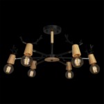 10024/6 Black Люстра на штанге LOFT IT Sven — изображение 2