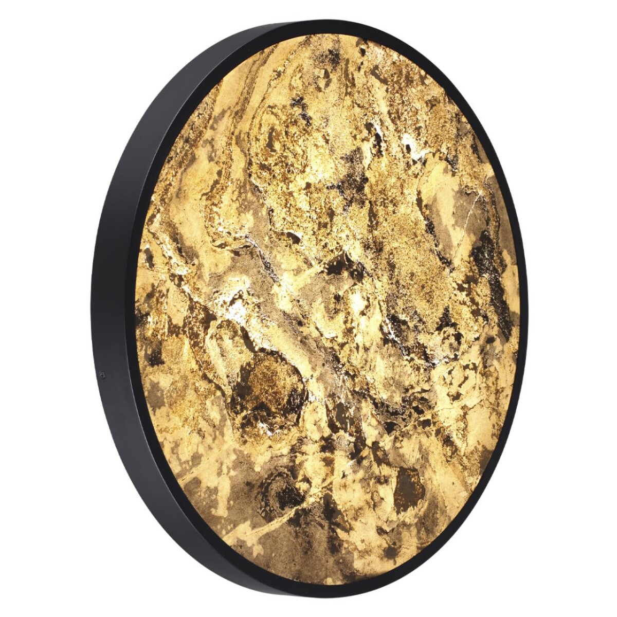 5064/50L L-VISION ODL24 205 черн./серо-беж./металл/натур.камень/акрил Настенный светильник с переключ.цветов.темпер. LED 50W 3000К/4000K/6000K BERGI — изображение 5