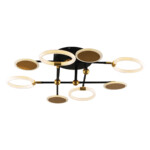 Escada 10247/8 LED LED*63W Black/Gold