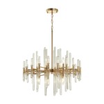 4988/10 HALL ODL22 641 золотой/стекло Люстра E14 10*40W STIKA — изображение 3