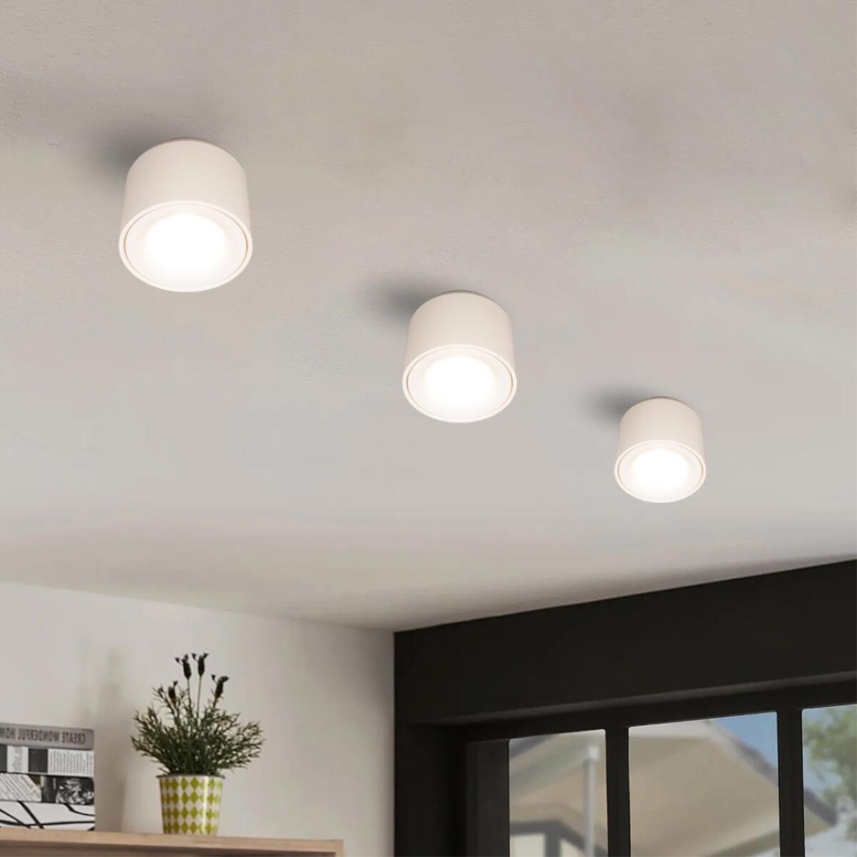 10219 White 4000K Потолочный светильник LOFT IT Tictac — изображение 5