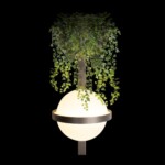 в наличии 10121W/B Dark grey Настенный светильник LOFT IT Jardin - купить в интернет-магазине Светильники Торг