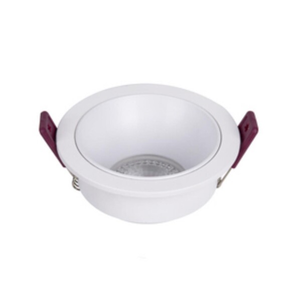 4524-1C, врезной светильник, D90xH35, cutout:D75, 1xGU10x35W, IP20, excluded