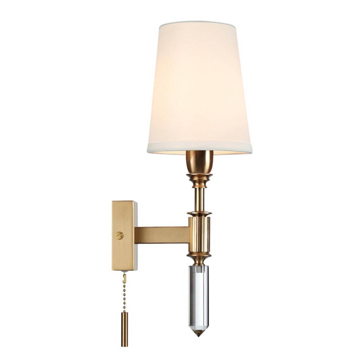 4894/1W MODERN ODL_EX22 161 бронзовый/белый/ткань Бра с выкл. E14 1*40W LONDON — изображение 5