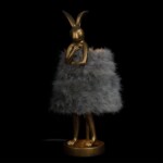 в наличии 10315/A Grey fluff Настольная лампа LOFT IT Lapine - купить в интернет-магазине Светильники Торг