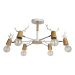в наличии 10024/6 White Люстра на штанге LOFT IT Sven - купить в интернет-магазине Светильники Торг
