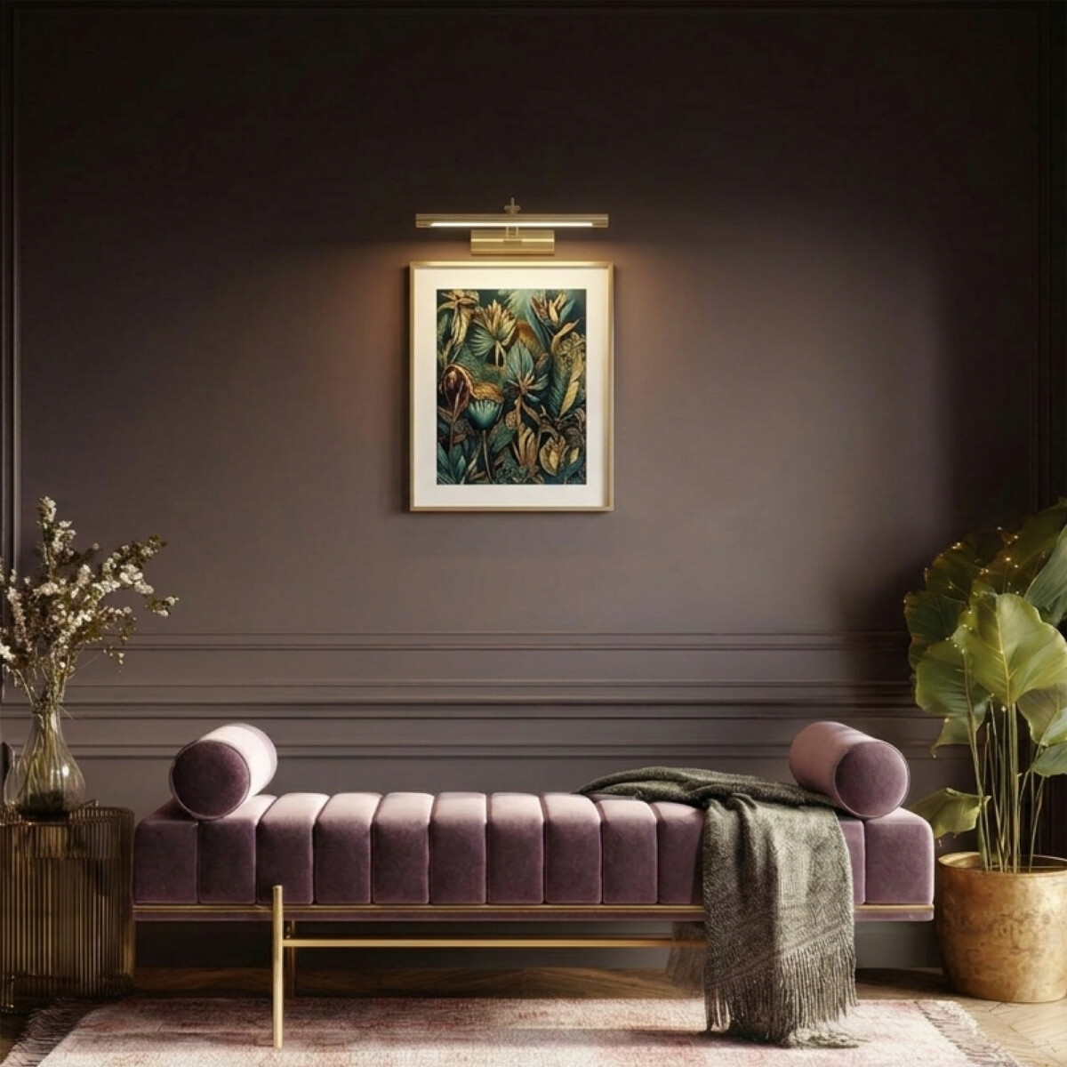 201111 Бра NOCE LED 9W 550LM ЛАТУНЬ 3000/4000/6000K — изображение 2