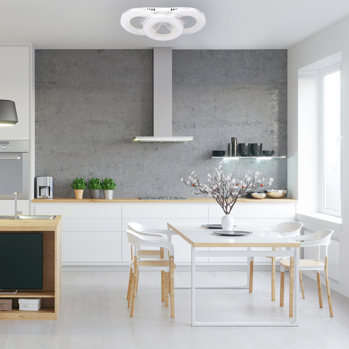 Escada 10265/3 LED*45W White — изображение 5