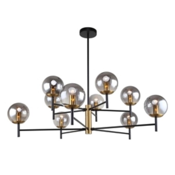 3088-10P, потолочная люстра, D980xH410/710, 10xE14x40W, excluded