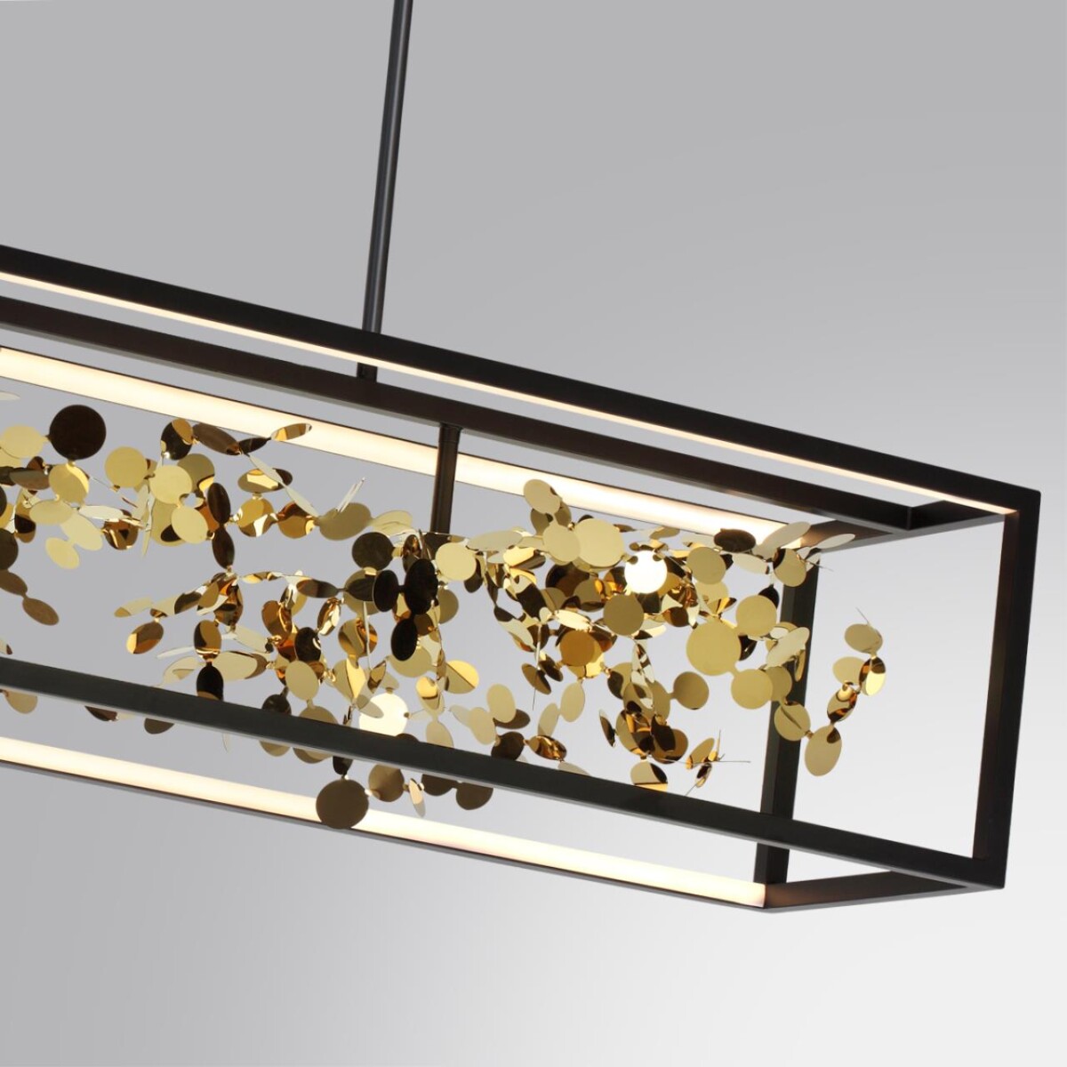 5065/65L L-VISION ODL24 523 черный/золото/металл/металл Люстра LED 1*65W 3000K BILD — изображение 4