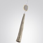 5432/1F MODERN ODL_EX25 089 золотой(под латунь)/стекло/кисточка/агат Торшер E14 1*40W FIOLENT — изображение 6