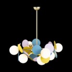 в наличии 10008/8 mult Люстра на штанге LOFT IT Matisse - купить в интернет-магазине Светильники Торг