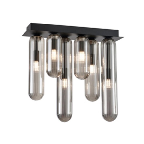 4454-6P, потолочный светильник, L380xW100xH355, 6xG9x28W, excluded