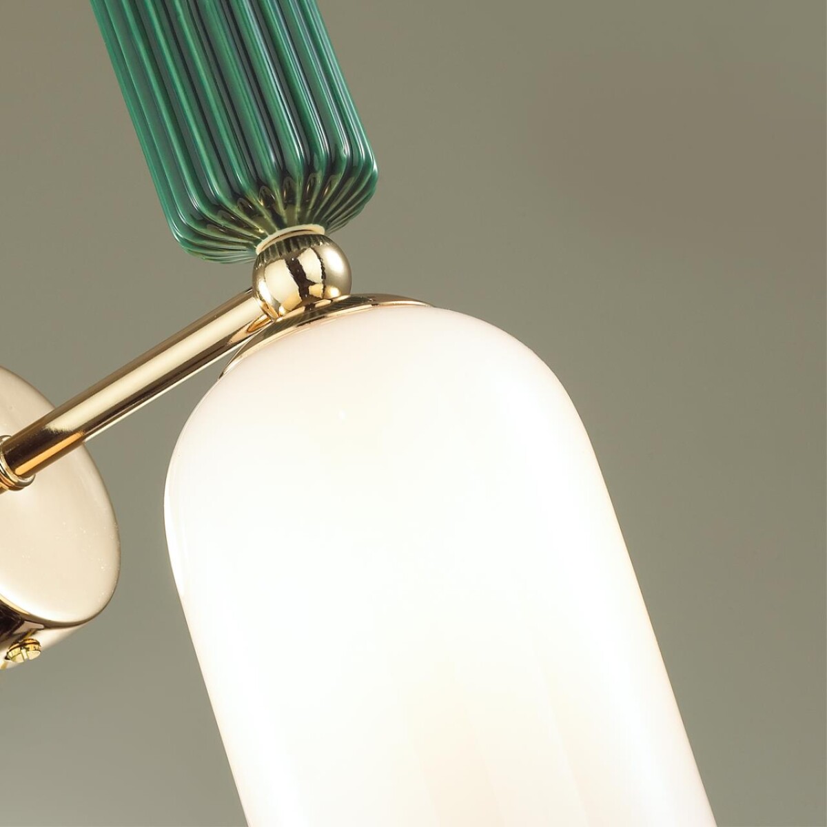 4861/1W CLASSIC ODL_EX21 129 золото/разноцветн./керамика/стекло Бра E14 1*40W CANDY — изображение 5