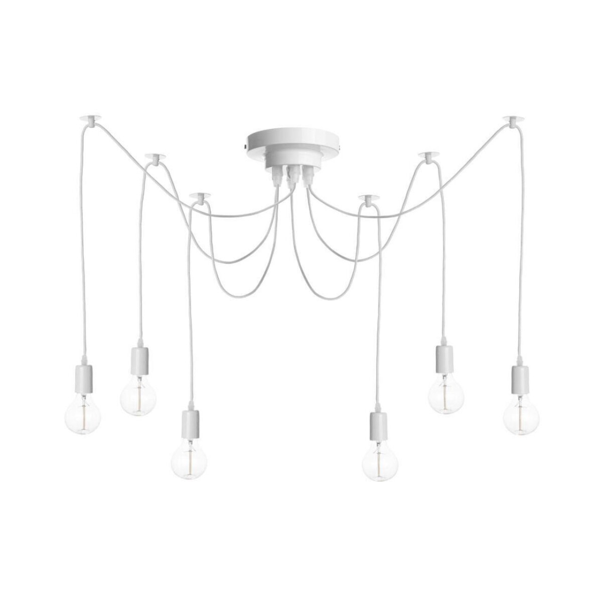 в наличии LOFT1162W/6 Люстра-паук LOFT IT Spider - купить в интернет-магазине Светильники Торг