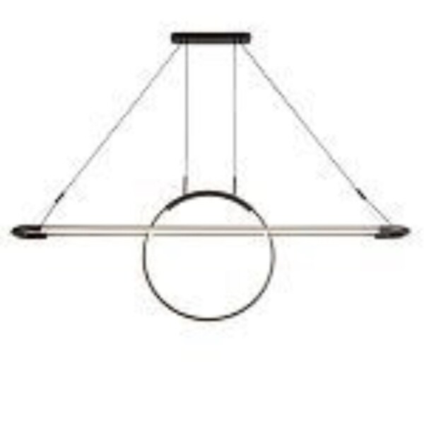 4587-12P, подвесная люстра, L1200xW115xH600/1500, LEDx58W, 4640LM, 4000K, included