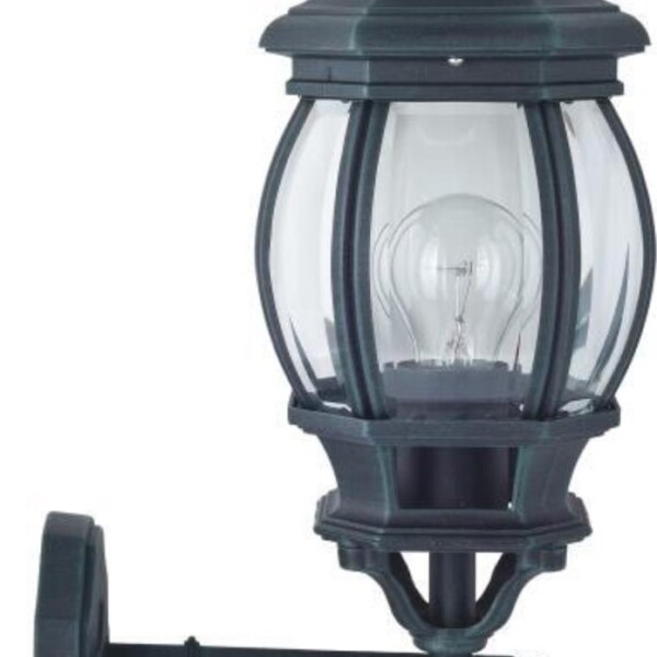 1806-1W, уличный светильник, D250*W170*H500, 1xE27x100W, IP44, excluded