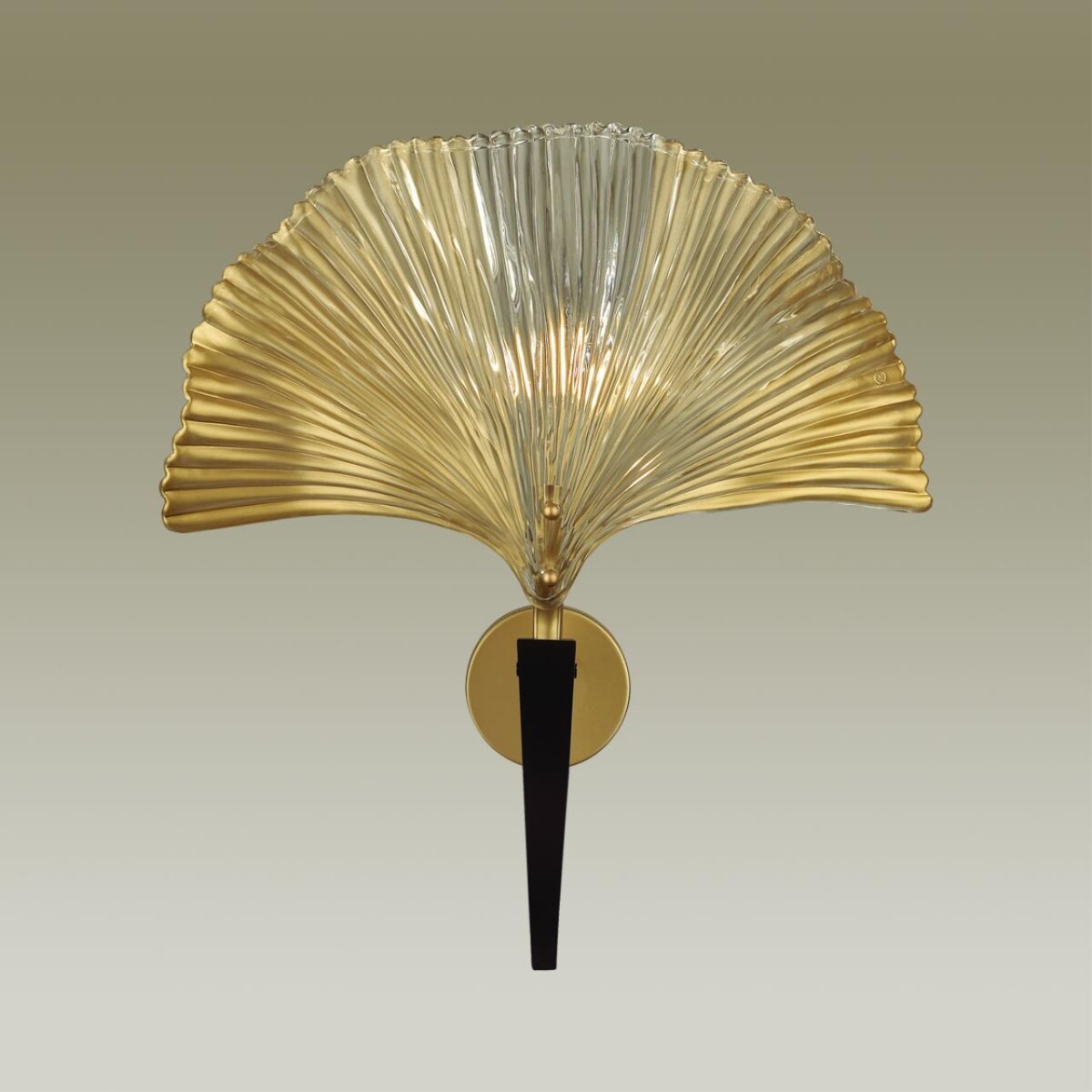 4870/1W HALL ODL_EX22 149 золотой/чёрный/стекло Бра E14 1*40W VENTAGLIO — изображение 4