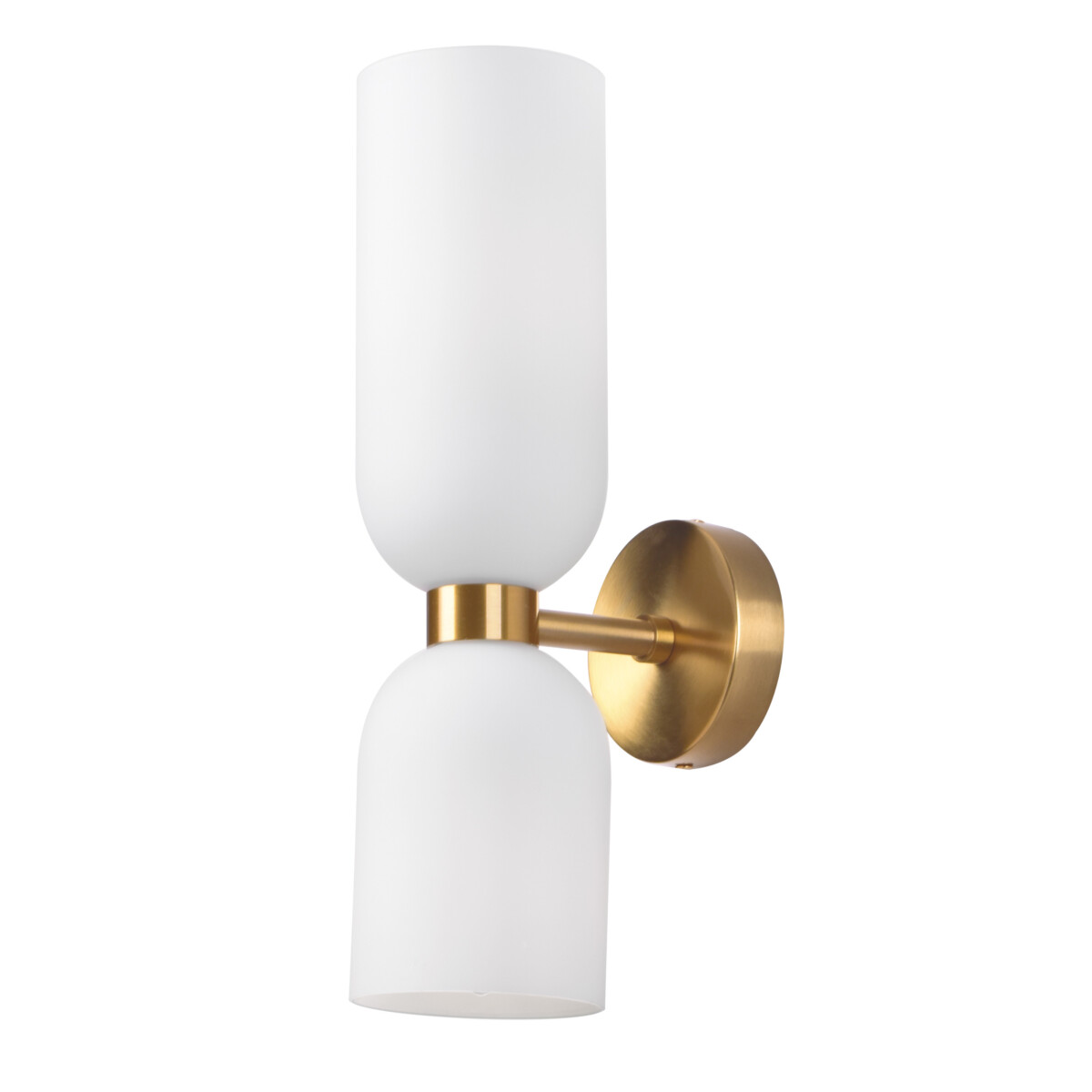 739924442a5111f080c0c81f66f678af_02a1d2d1d41611f080c4c81f66f678af 766631 Бра FLOP 2х6W (led) E14 ЛАТУНЬ/БЕЛЫЙ — изображение 1