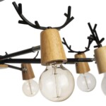 в наличии 10024/8 Black Люстра на штанге LOFT IT Sven - купить в интернет-магазине Светильники Торг