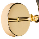 816617 Бра DUMO 1х40W E14 ЧЕРНЫЙ МАТОВЫЙ/ЗОЛОТО — изображение 5