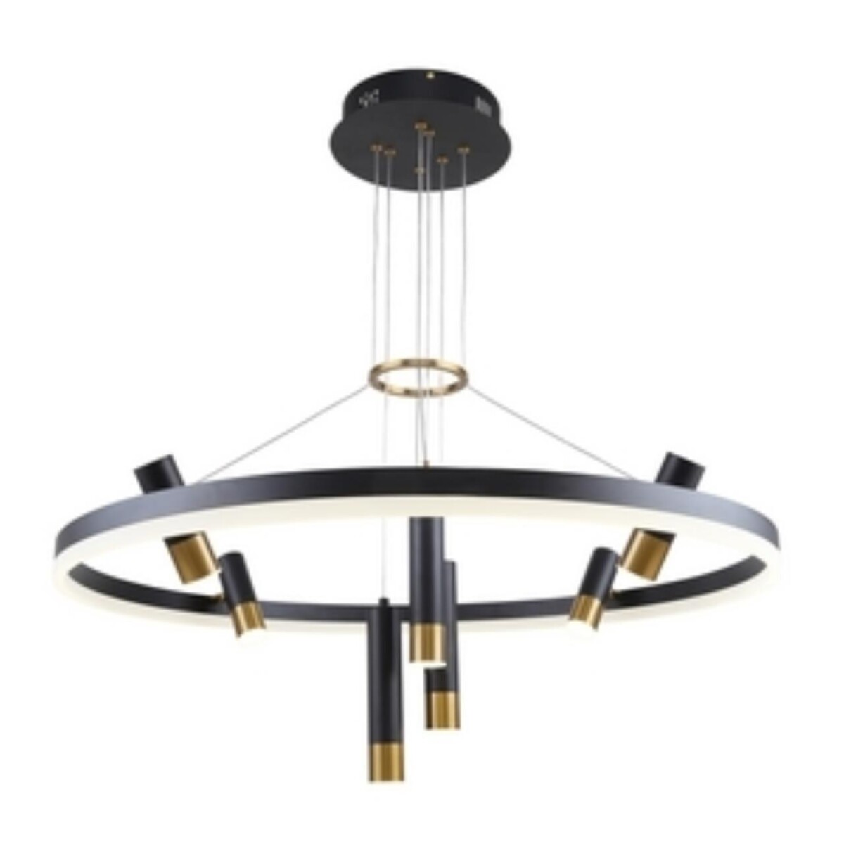 3097-8P, подвесная люстра, D800xH600/1000, LEDx48W + 7xLEDx3W, 4690LM, 4000K, included — изображение 1