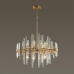 4988/10 HALL ODL22 641 золотой/стекло Люстра E14 10*40W STIKA — изображение 4