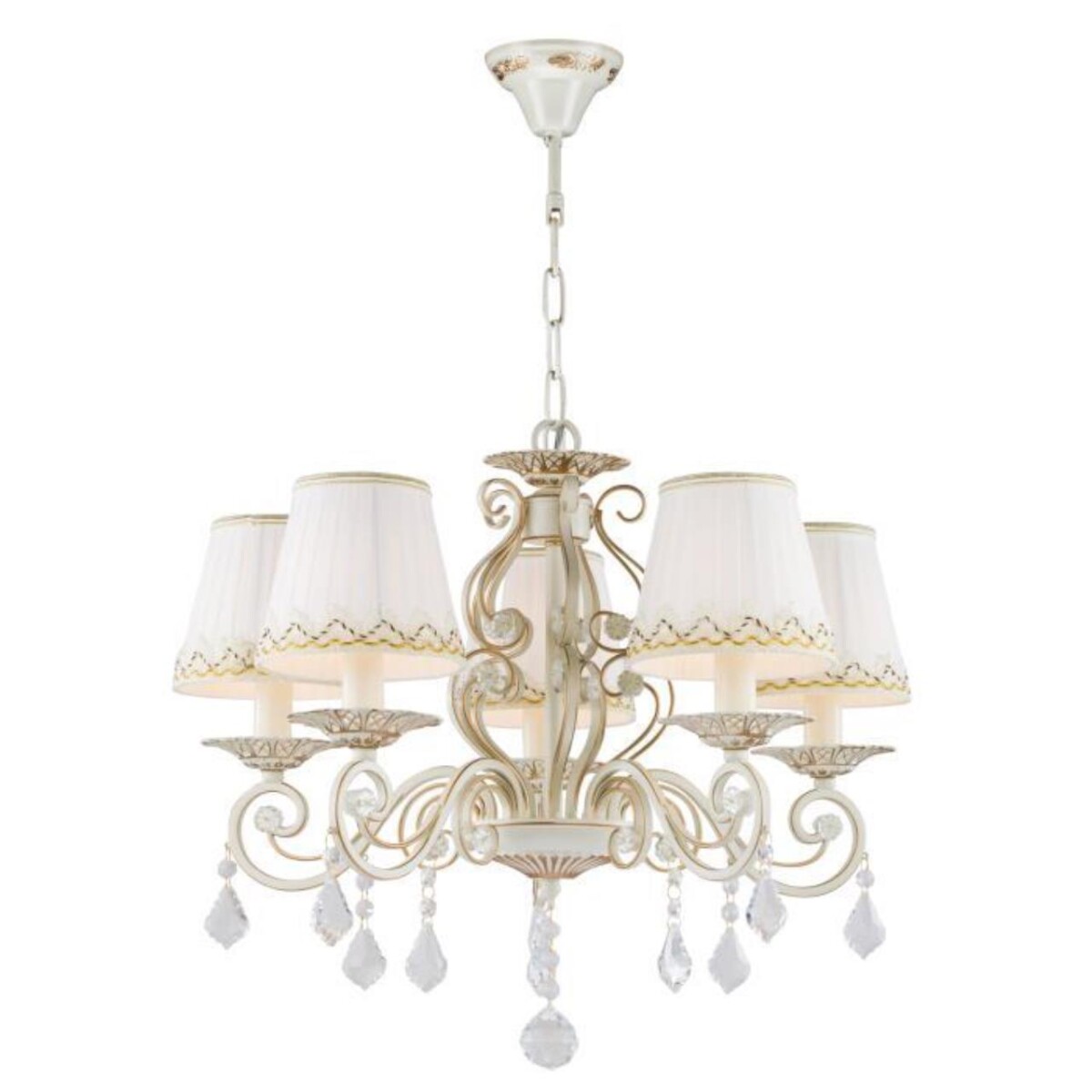 1734-5P, люстра подвесная, D560xH470/1500, 5xE14x40W, excluded — изображение 1