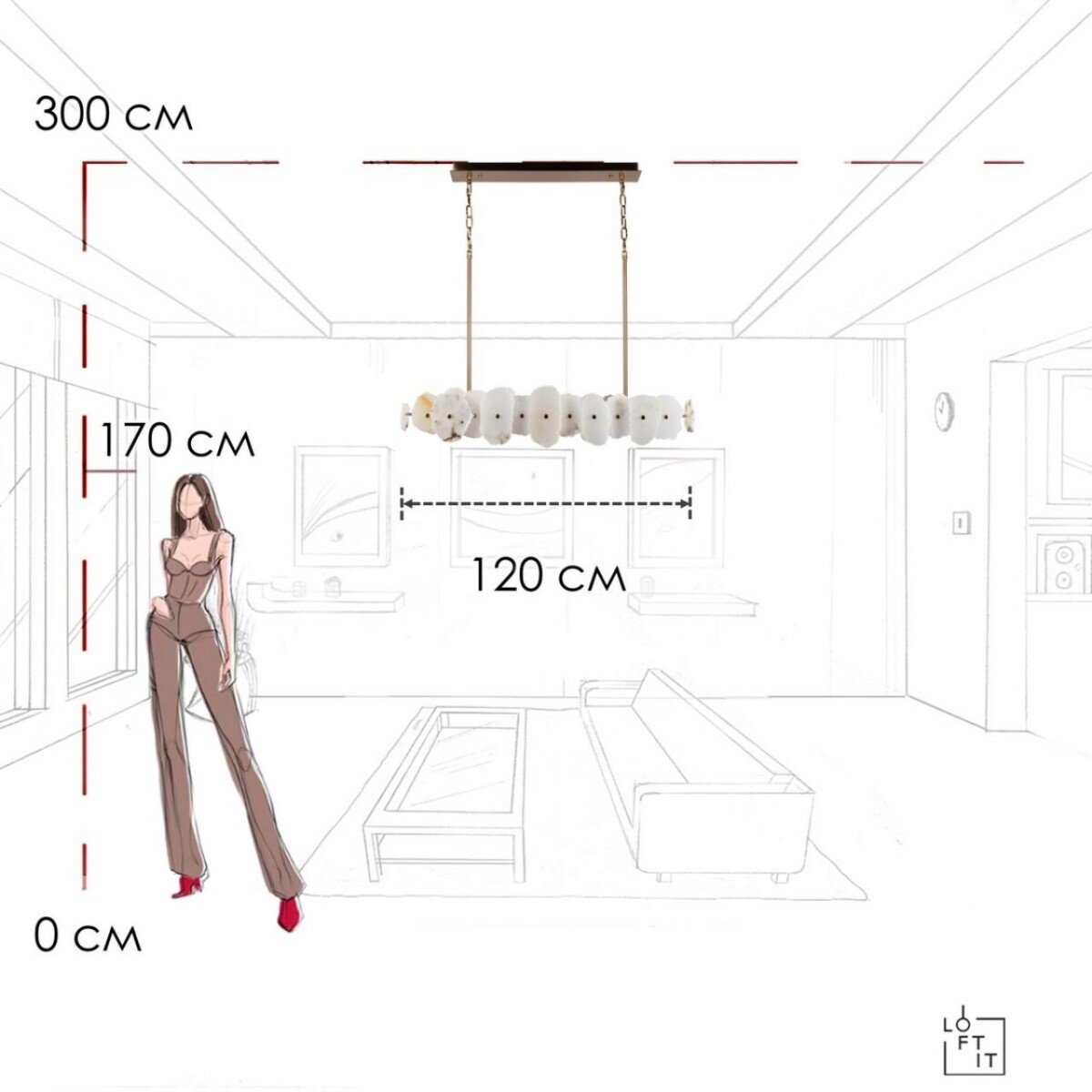 в наличии 10248/1200 Подвесной светильник LOFT IT Alicante - купить в интернет-магазине Светильники Торг