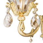 786622 Бра AMPOLLO 2х60W E14 24К ЗОЛОТО — изображение 5