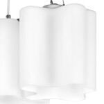 802130 Подвес NUBI 3х40W E27 ХРОМ/БЕЛЫЙ — изображение 2