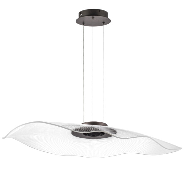 731483 Люстра VARESE 34W LED 2000LM 360G КОФЕЙНЫЙ 3000K