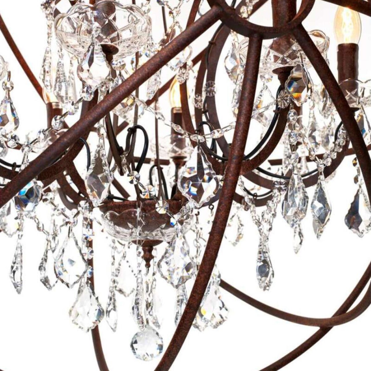 в наличии LOFT1897/8 Подвесная люстра LOFT IT Foucaults orb crystal - купить в интернет-магазине Светильники Торг