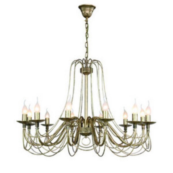 2163-12P, люстра подвесная, D920xH650/1350, 12xE14x40W, excluded