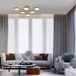 Escada 10273/6 LED*72W Champagne gold — изображение 3