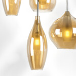 803063 Подвес PENTOLA 6х25W G9 ХРОМ/ЯНТАРЬ — изображение 13