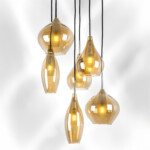 803063 Подвес PENTOLA 6х25W G9 ХРОМ/ЯНТАРЬ — изображение 17