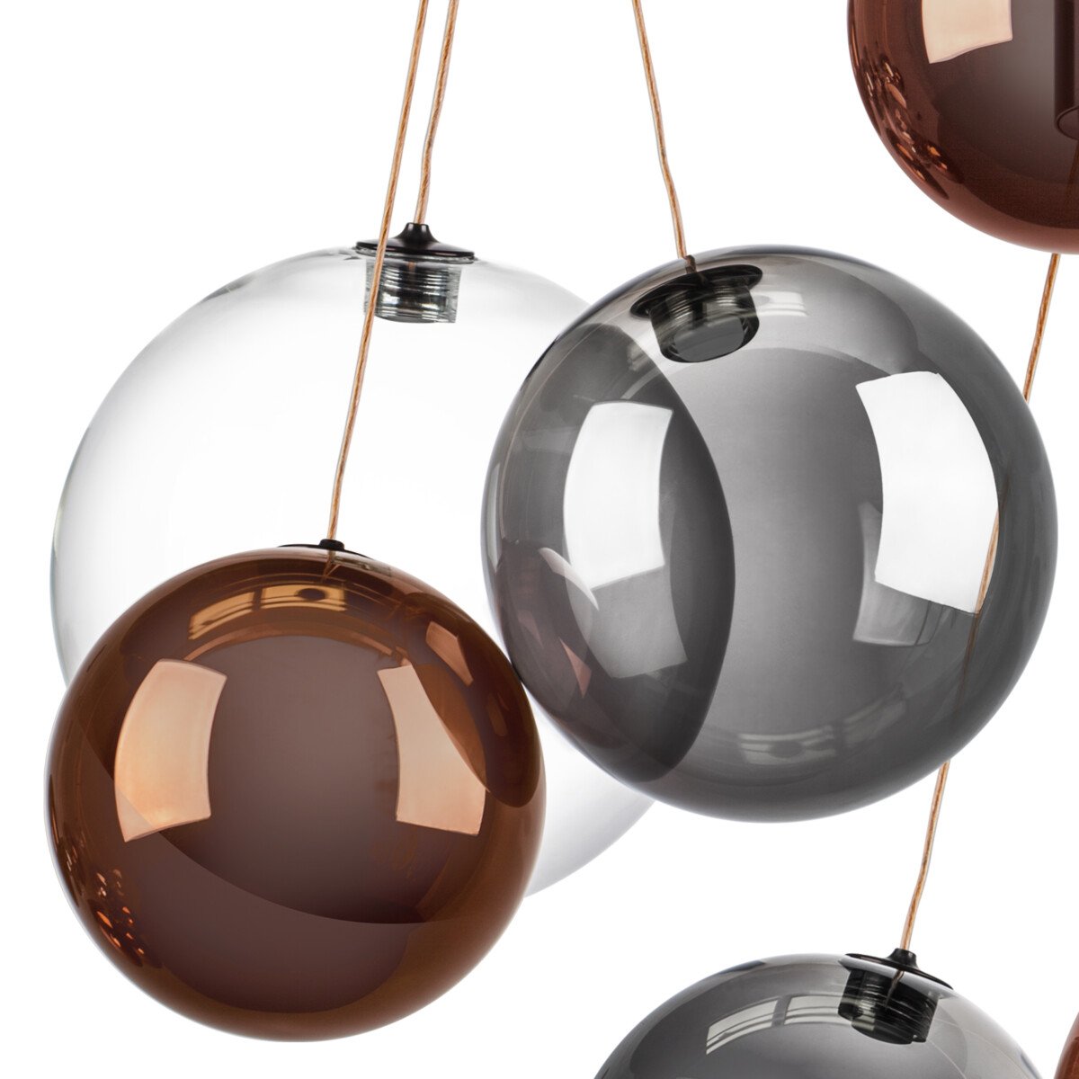 801189 Люстра SFERETTA LED 18х1,35W 1080LM КОФЕЙНЫЙ/МУЛЬТИКОЛОР 3000K — изображение 8