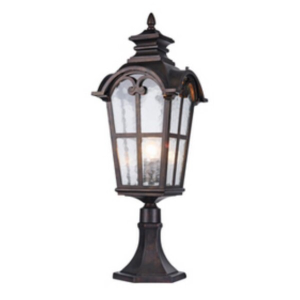 2036-1T, уличный светильник, L230xW230xH680, 1xE27x60W, IP44, excluded