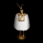 в наличии 10315/B White fluff Настольная лампа LOFT IT Lapine - купить в интернет-магазине Светильники Торг