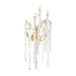 5005/3W HALL ODL23 617 золотой/прозрачный металл/хрусталь Бра G9 3*40W BANCHE