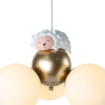 Escada 1101/3S G9*40W White/Gold — изображение 2