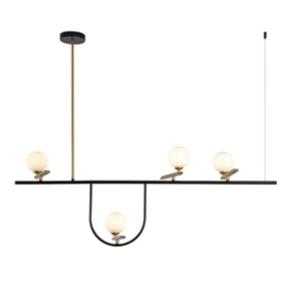 4109-4P, подвесная люстра, L1200xW280xH1000, 4xG9LEDx5W, excluded