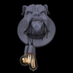 в наличии 10177 Grey Настенный светильник LOFT IT Bulldog - купить в интернет-магазине Светильники Торг