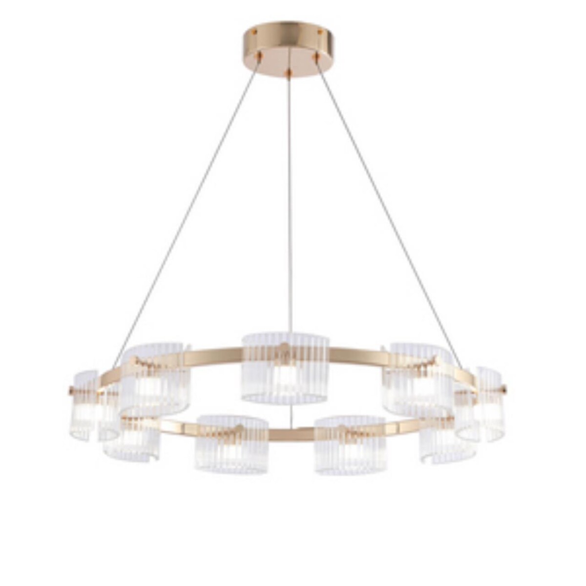 4248-9P, подвесная люстра, D620xH1300/1500, 9xLEDx5.5W, 1080LM, 4000K, included — изображение 1