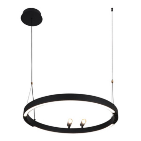 4474-1P, подвесная люстра, D600xH1000/1800, LEDx58W + 2xLEDx3W, 1860LM, 3000-6500K, included, remote control