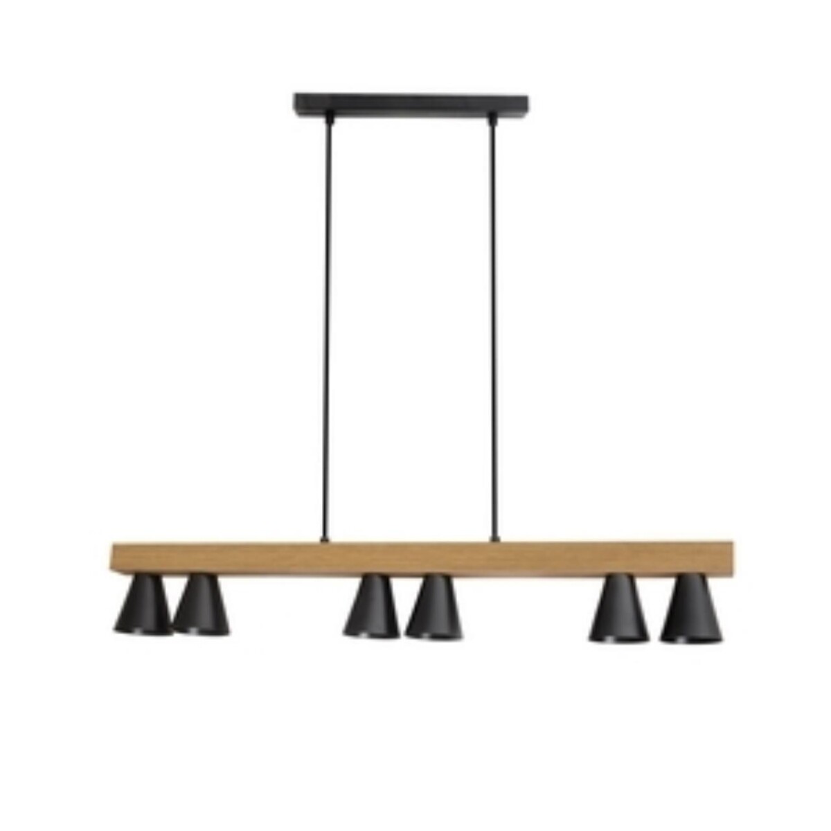 2984-6P, подвесная люстра, L910xW85xH165/1665, 6xGU10LEDx5W, excluded — изображение 1