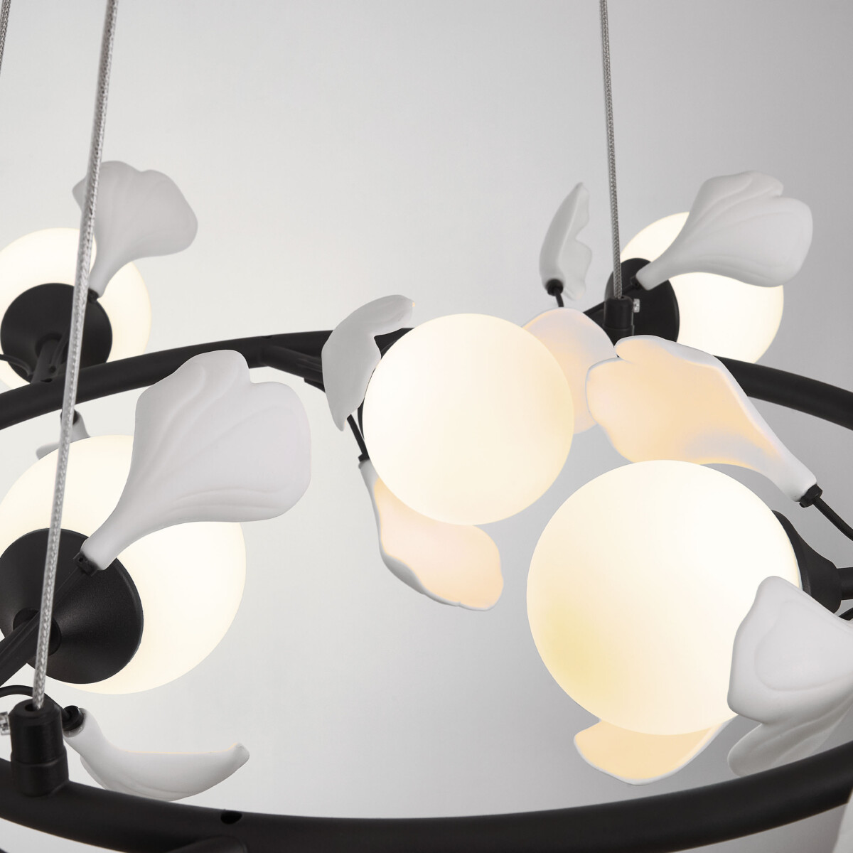 799097 Люстра CERAMO BW 9х6W(led) G9 ЧЕРНЫЙ/БЕЛЫЙ — изображение 11